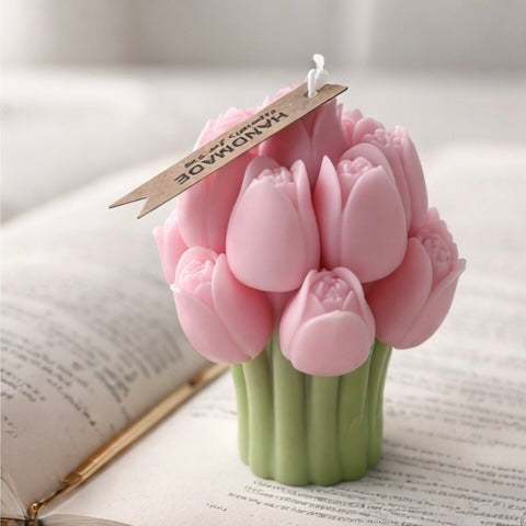 Tulip candle