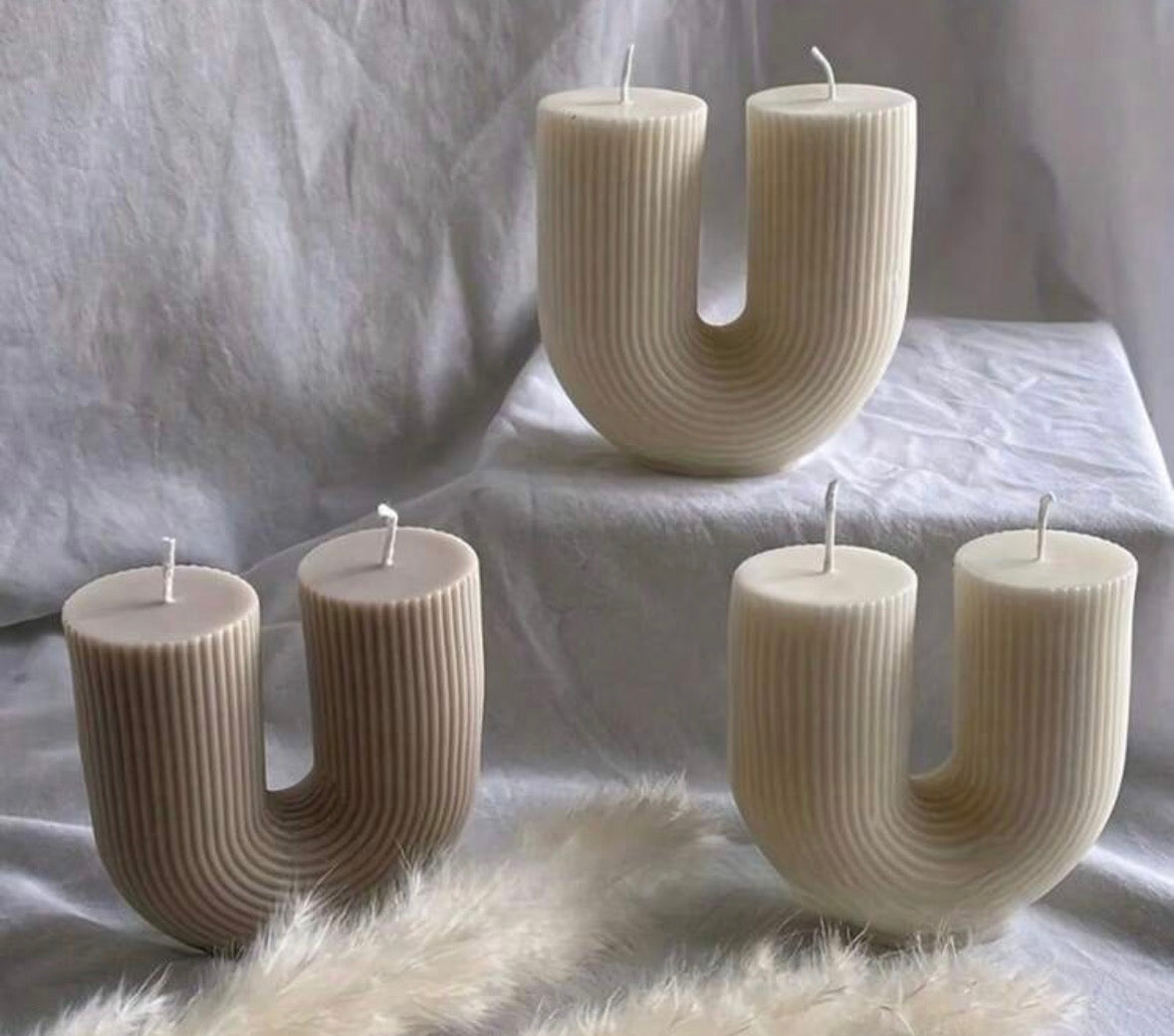 U-Shaped strip candles