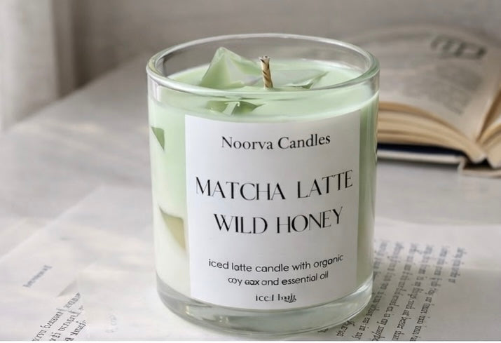 Matcha latte wild honey
