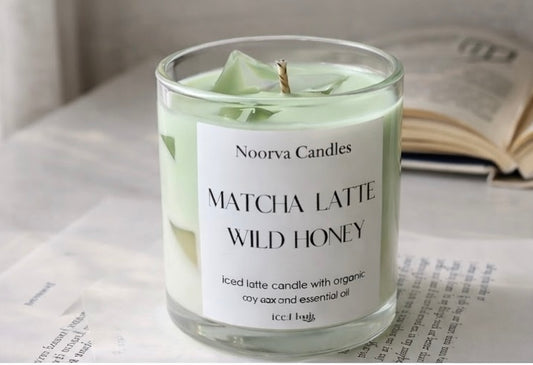 Matcha latte wild honey